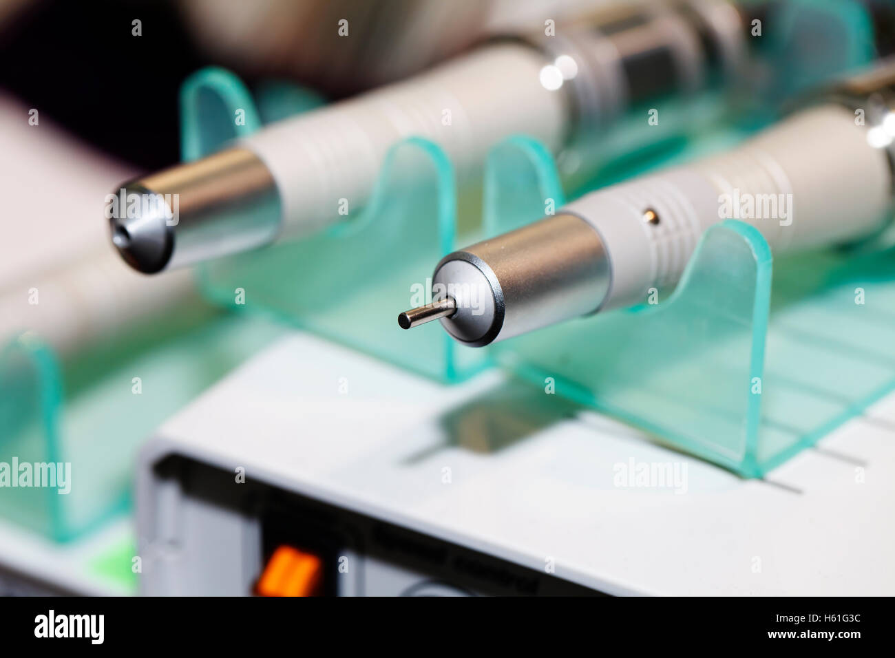 Linge manucure, pédicure , conseils , beauté et soins du corps historique Banque D'Images