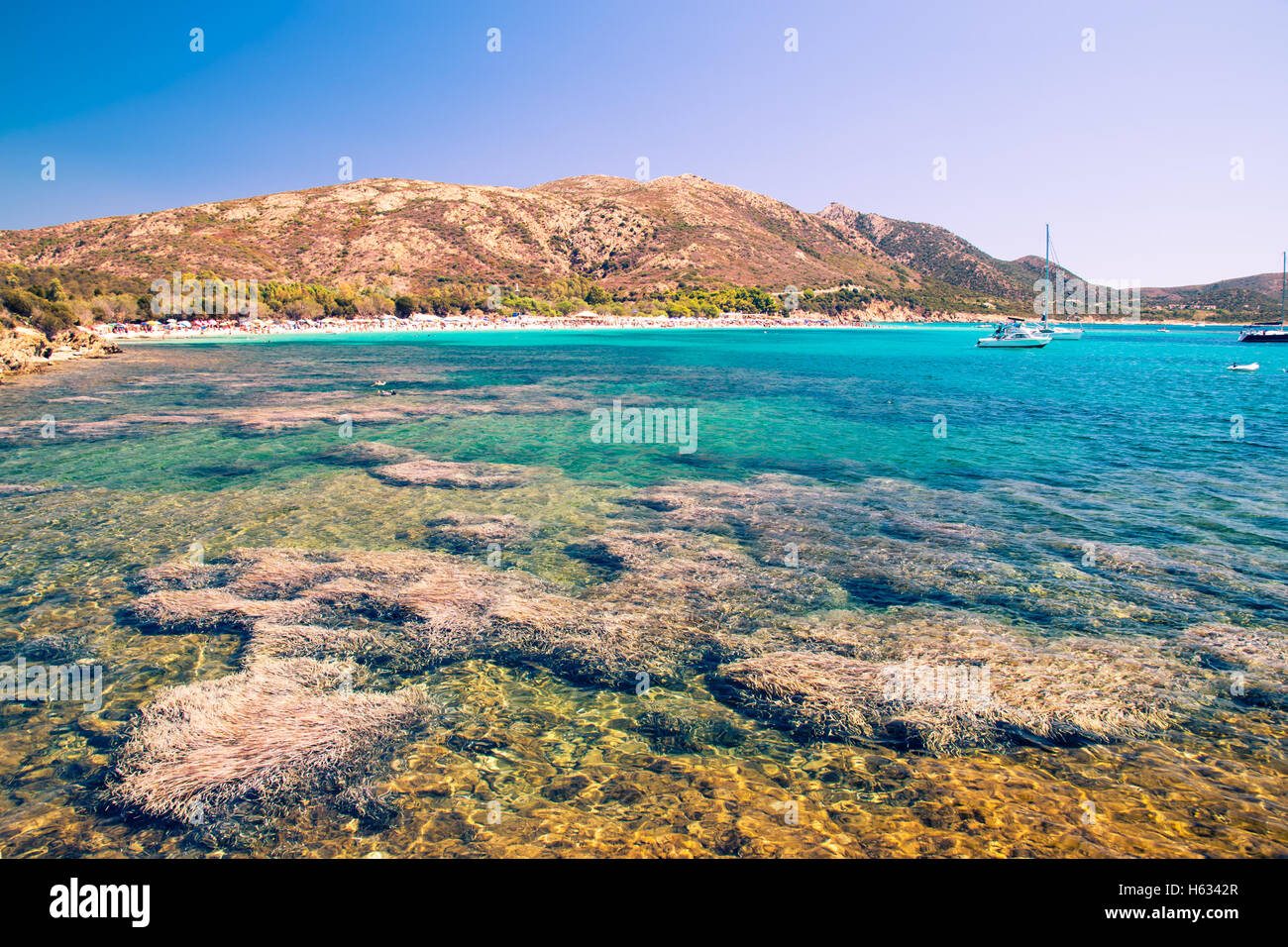 Tuerredda Est Considérée Comme Une Des Plus Belles Plages De