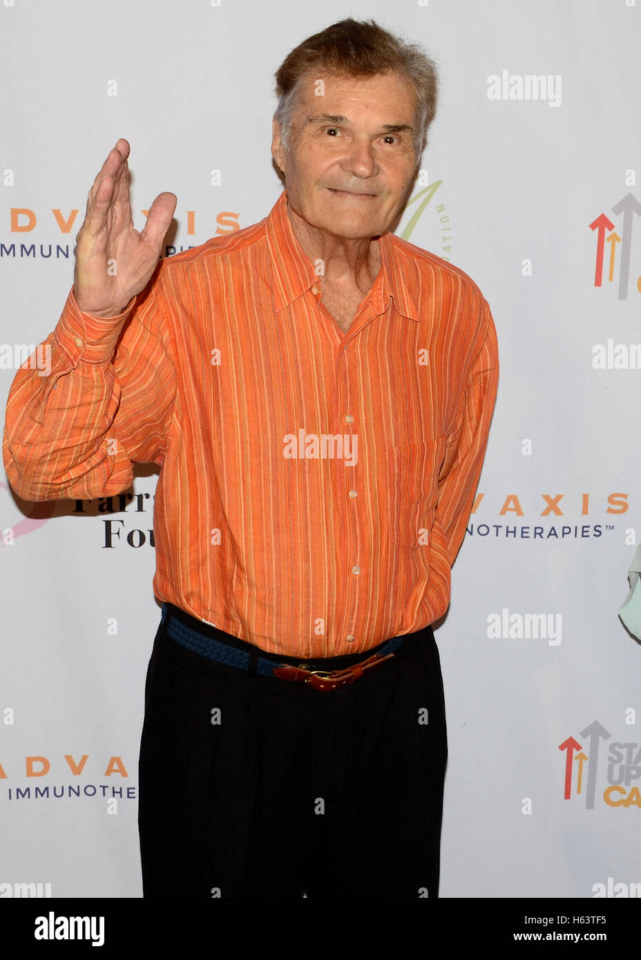 Fred Willard arrive à la Farrah Fawcett Foundation 1st annual Fiesta Tex-Mex à Wallis Annenberg Center for the Performing Arts Banque D'Images