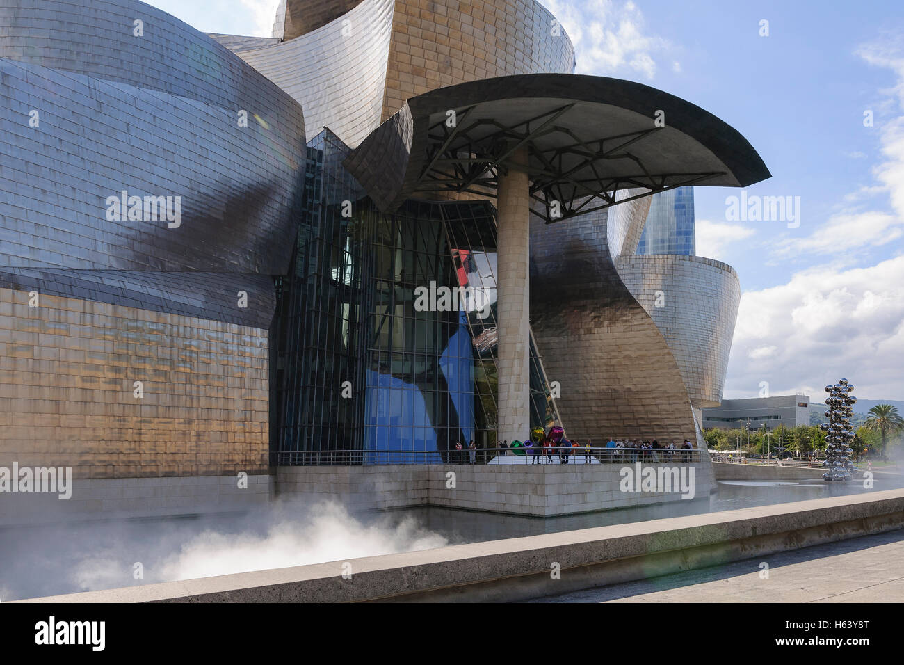Guggenheim Museum, Bilbao, Pays Basque, Espagne, Europe. Banque D'Images