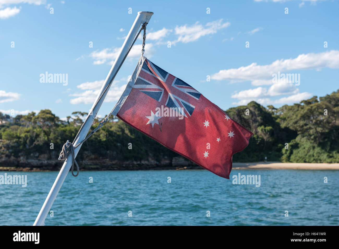 Australian Red Ensign Banque D'Images