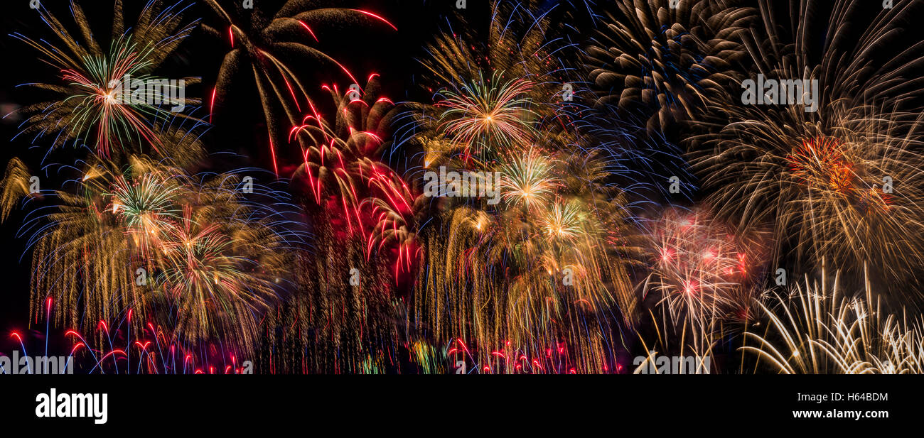 L'Autriche, firework Banque D'Images