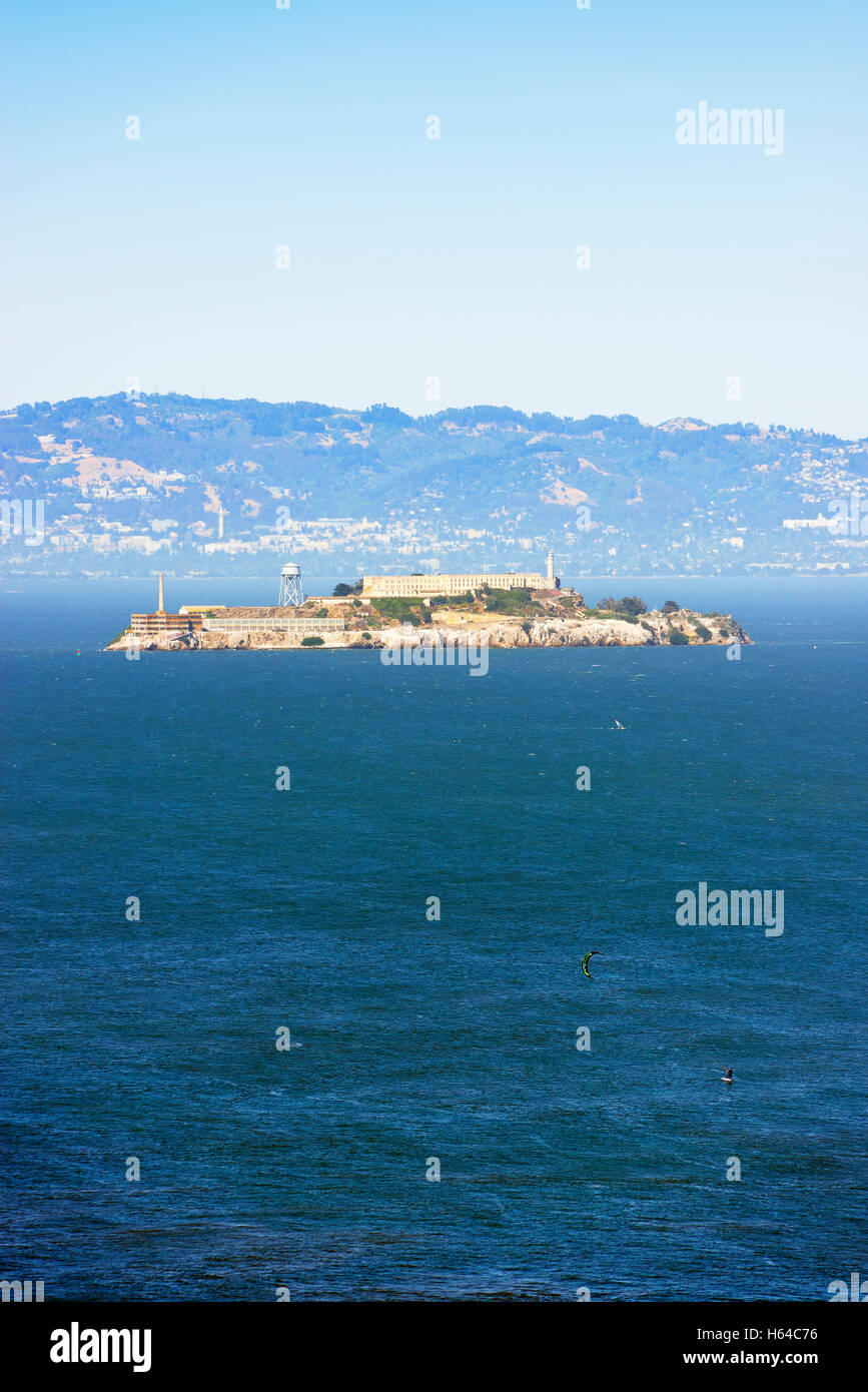 États-unis, Californie, San Francisco, ancienne prison d'Alcatraz island Banque D'Images