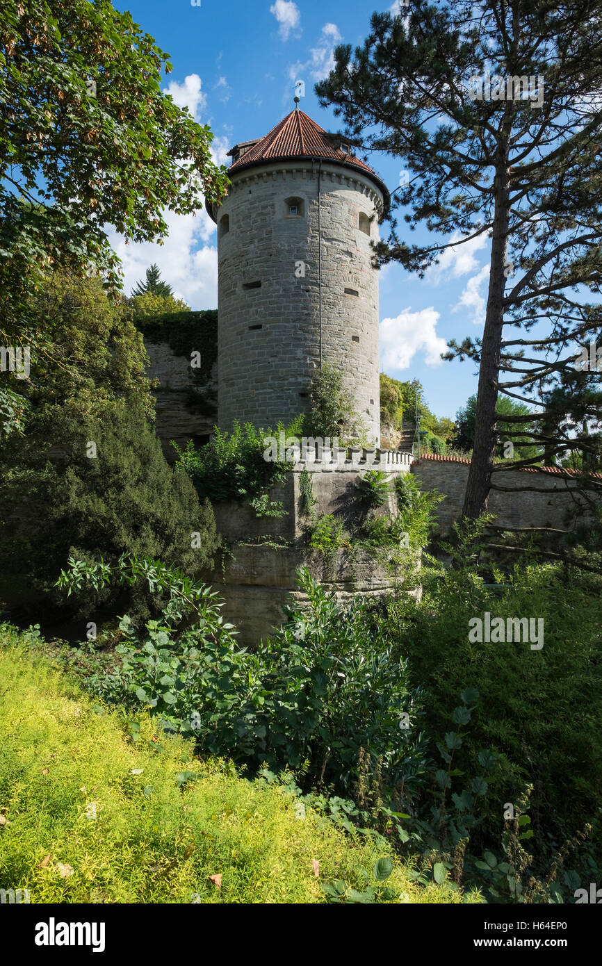 L'Allemagne, l'Uberlingen, Gallert Tower Banque D'Images