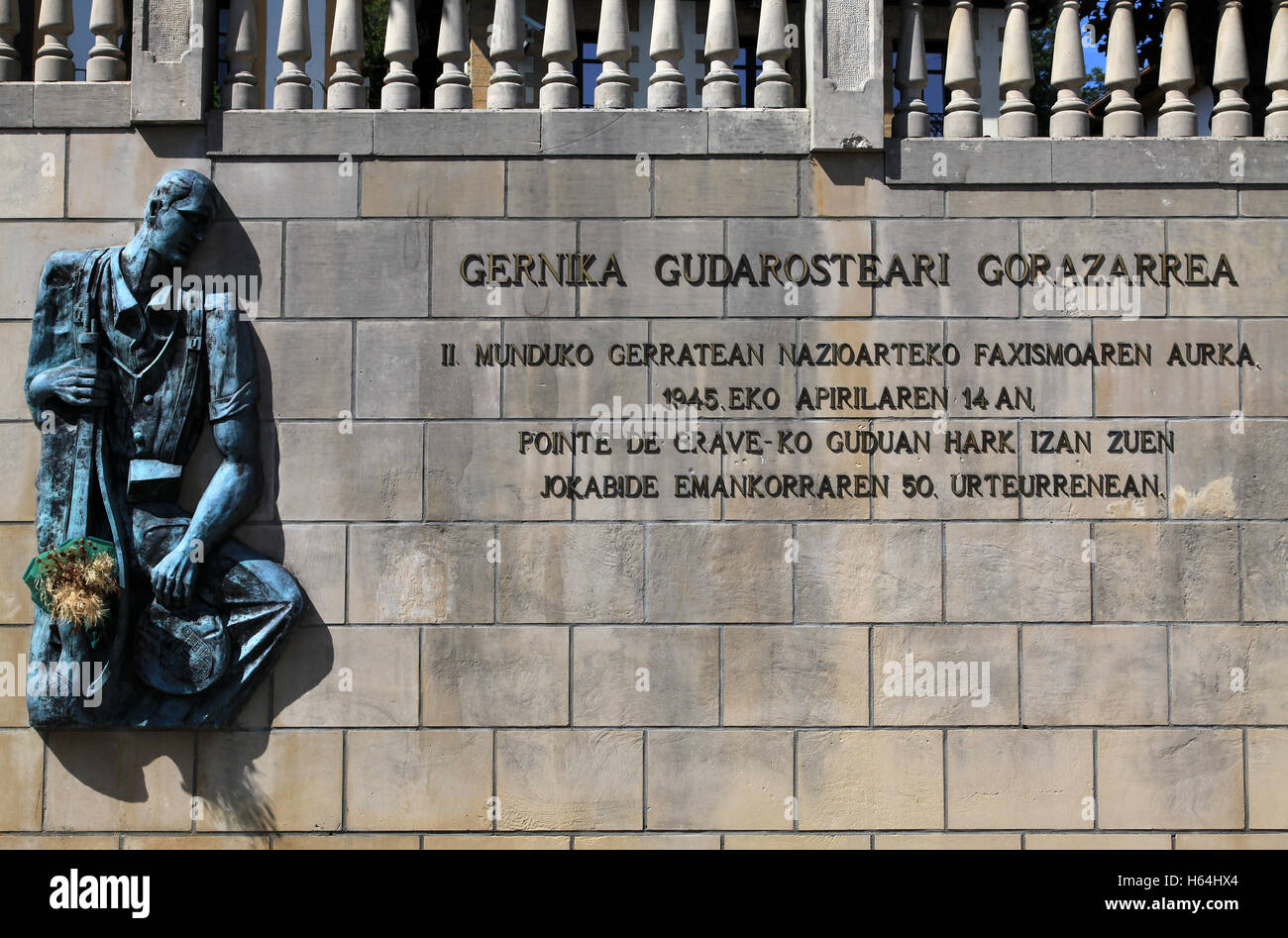 Gernika-lumo Guernica 1945 Banque D'Images