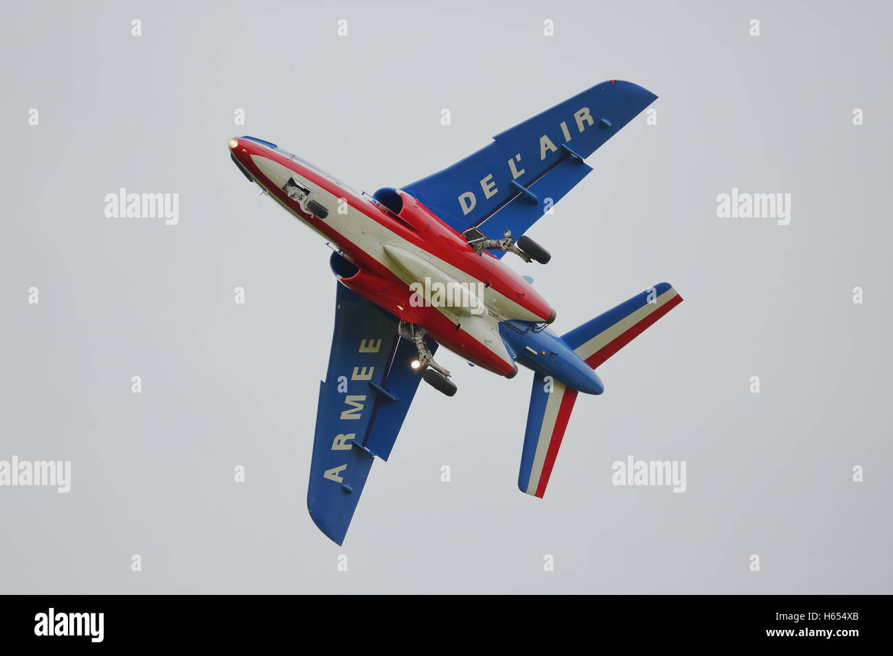 Dassault/Dornier Alpha Jet Patrouille de France d'FTERQ à RIAT Fairford 2014 Banque D'Images