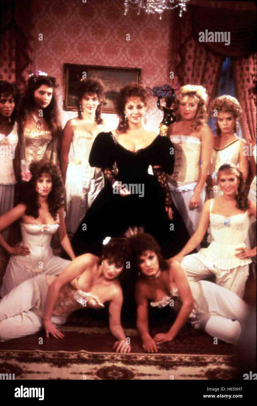 Fackeln im Sturm aka. Amérique du Nord et du Sud, USA 1985, acteurs/Stars : Kirstie Alley, Georg Stanford Brown, David Carradine, Patrick Swayze Banque D'Images