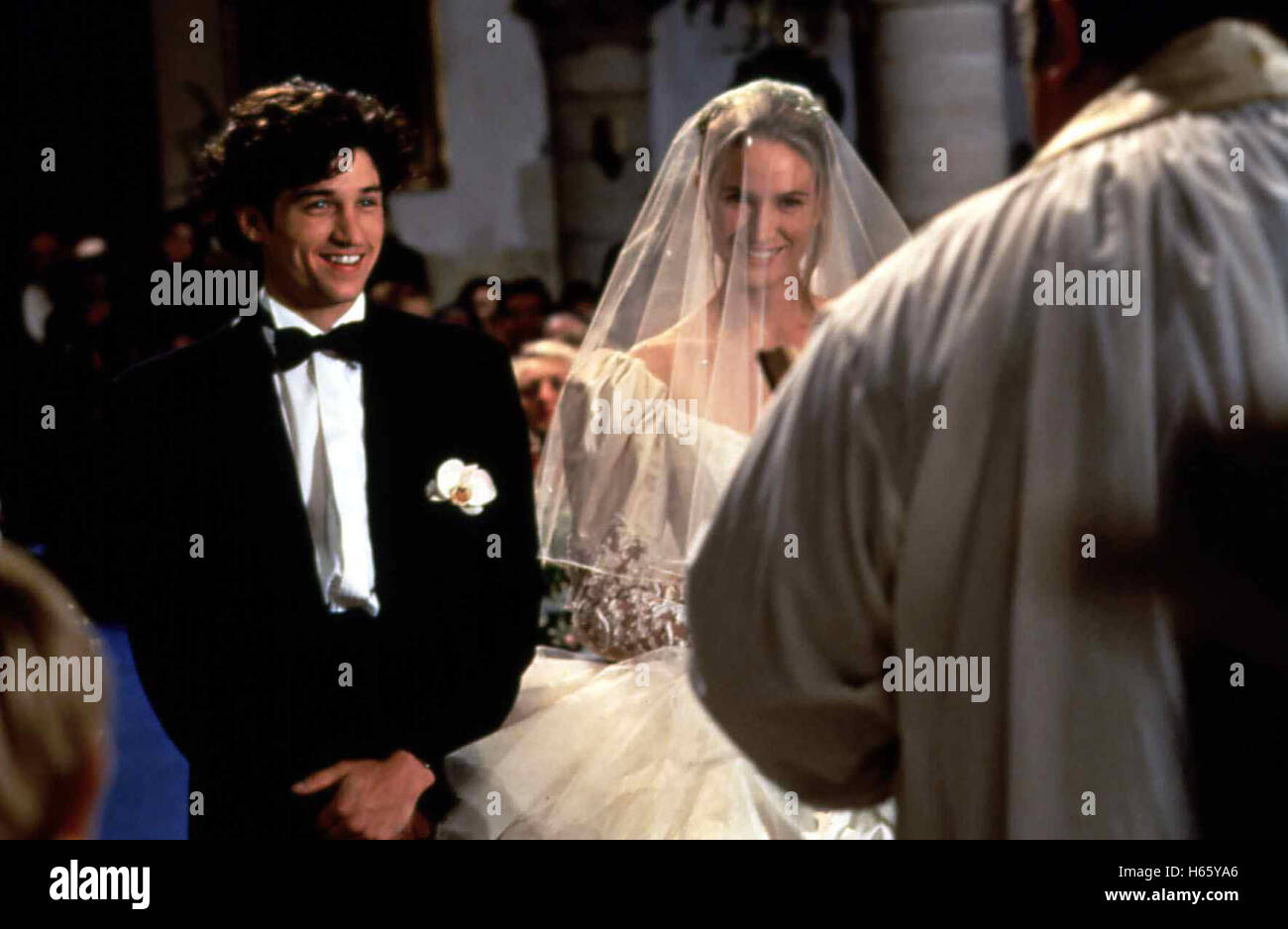 Um Antwort wird gebeten, USA 1993 aka. Pour le meilleur et pour le pire, TV-film, Réalisateur : Paolo Barzman, acteurs/Stars : Patrick Dempsey, Kelly Lynch, Gérard Rinaldi Banque D'Images