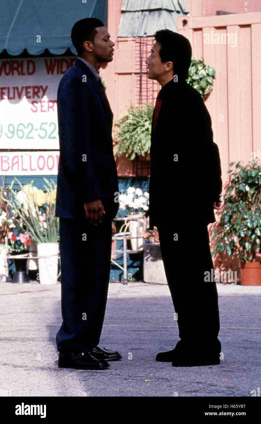 L'heure de pointe, USA 1998, Director : Brett Ratner, acteurs/Stars : Jackie Chan, Chris Tucker, Ken Leung Banque D'Images