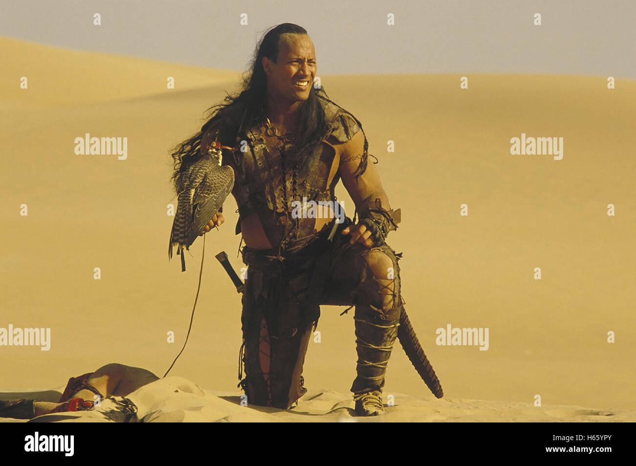 Le Roi Scorpion (2002), Réalisateur : Chuck Russell, acteurs/Stars : Dwayne Johnson (The Rock), Steven Brand, Michael Clarke Duncan Banque D'Images