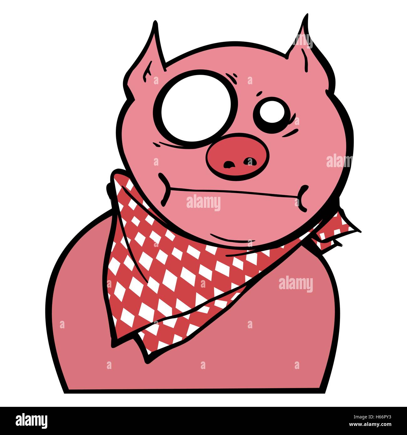 Cochon rose vecteur graffiti illustration Illustration de Vecteur Cochon rose vecteur graffiti illustration Illustration de Vecteur