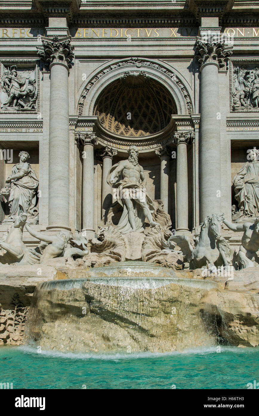 Fontaine de Trevi, Rome, Latium, Italie Banque D'Images