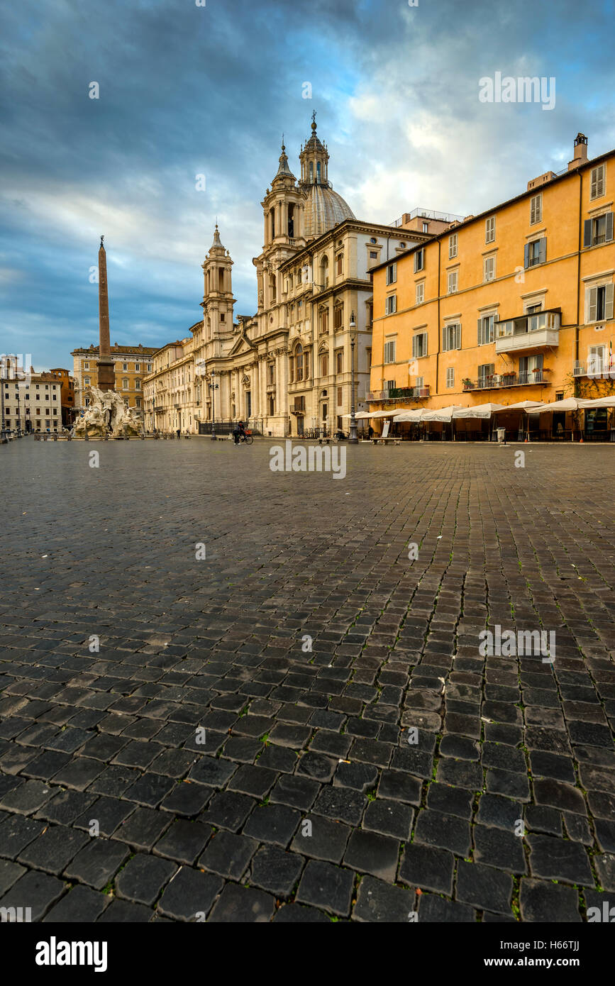 Piazza Navona, Rome, Latium, Italie Banque D'Images