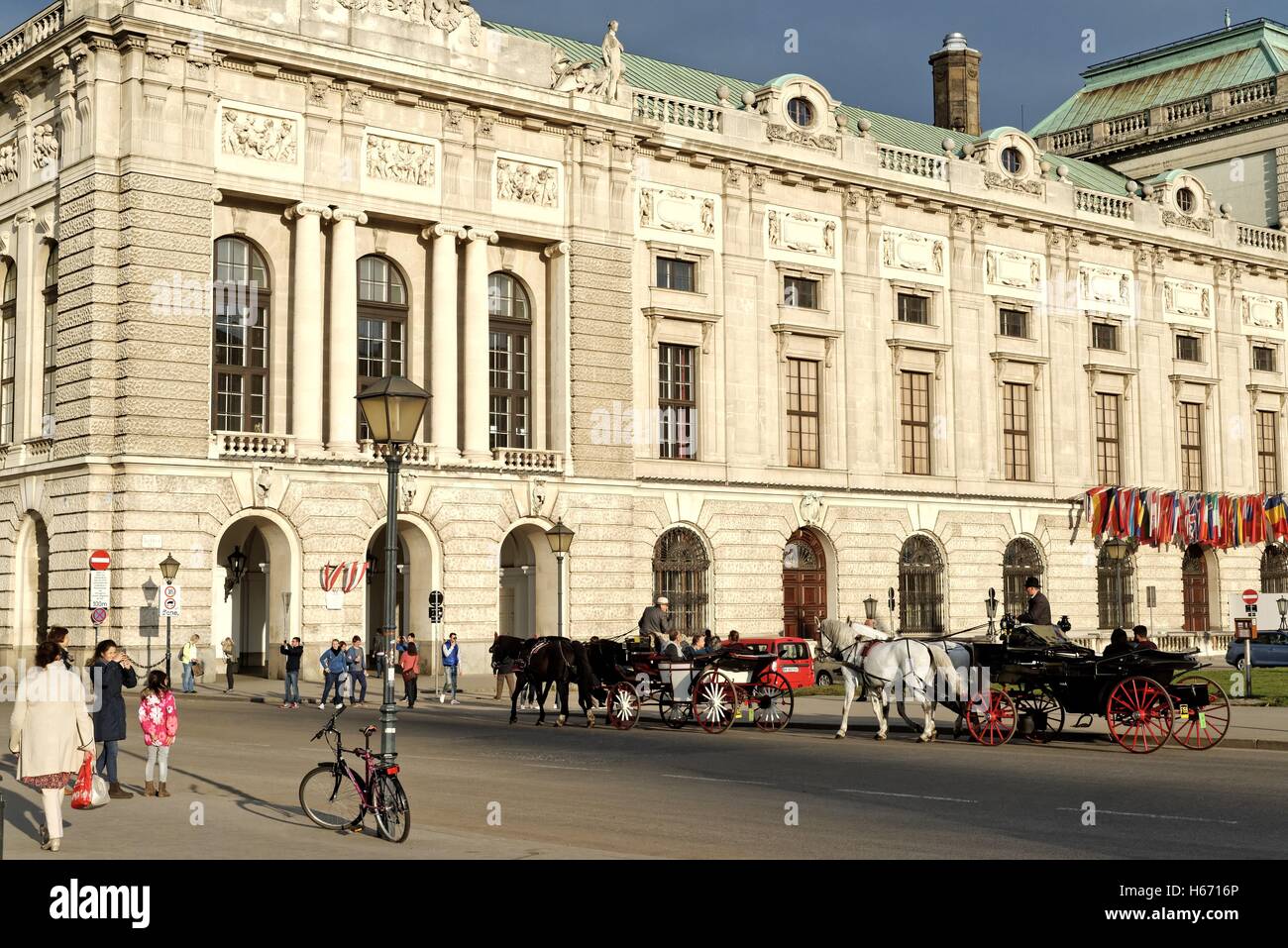 Palais impérial Hofburg Vienne Autriche Europe Banque D'Images