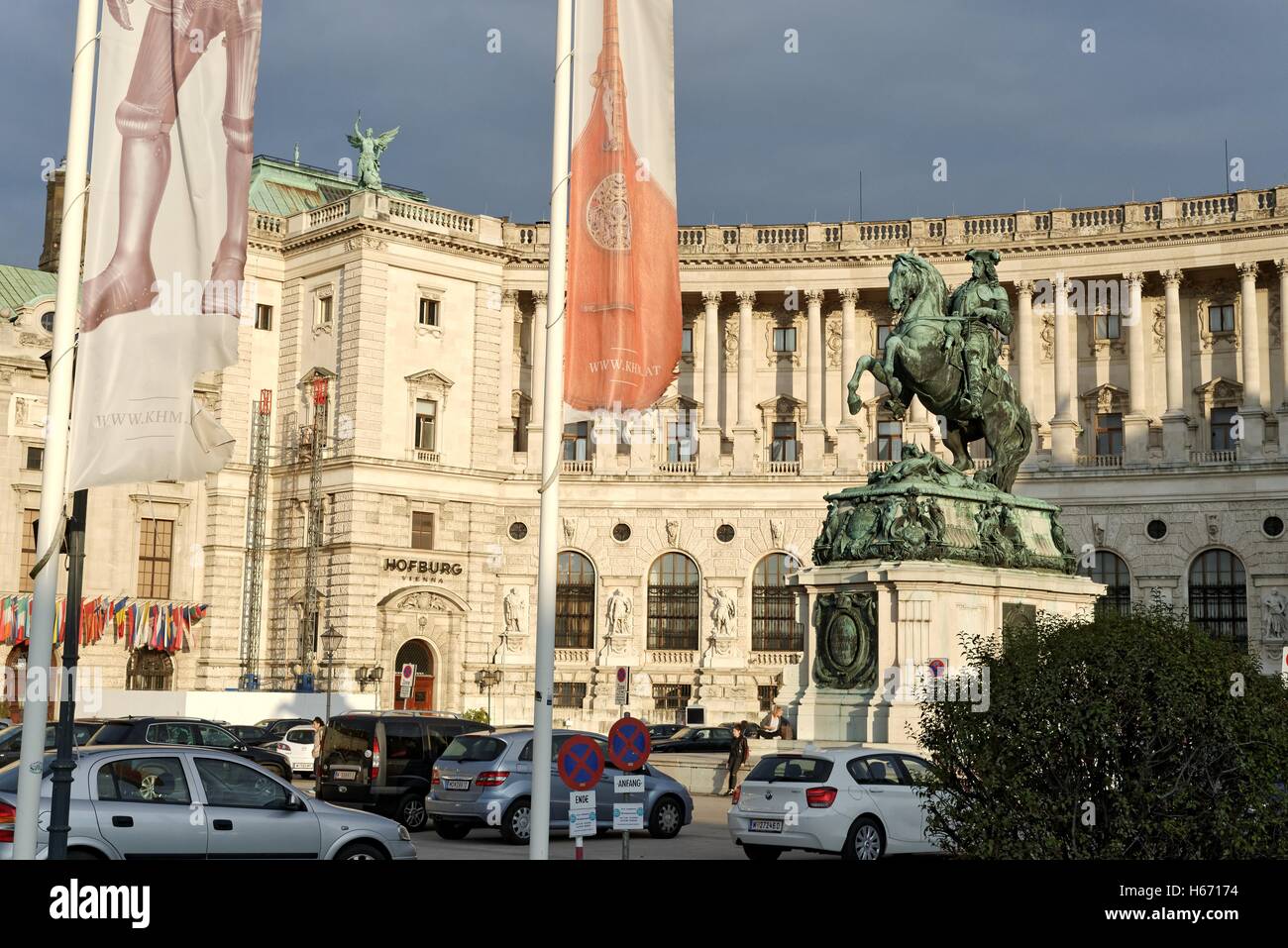 Palais impérial Hofburg Vienne Autriche Europe Banque D'Images