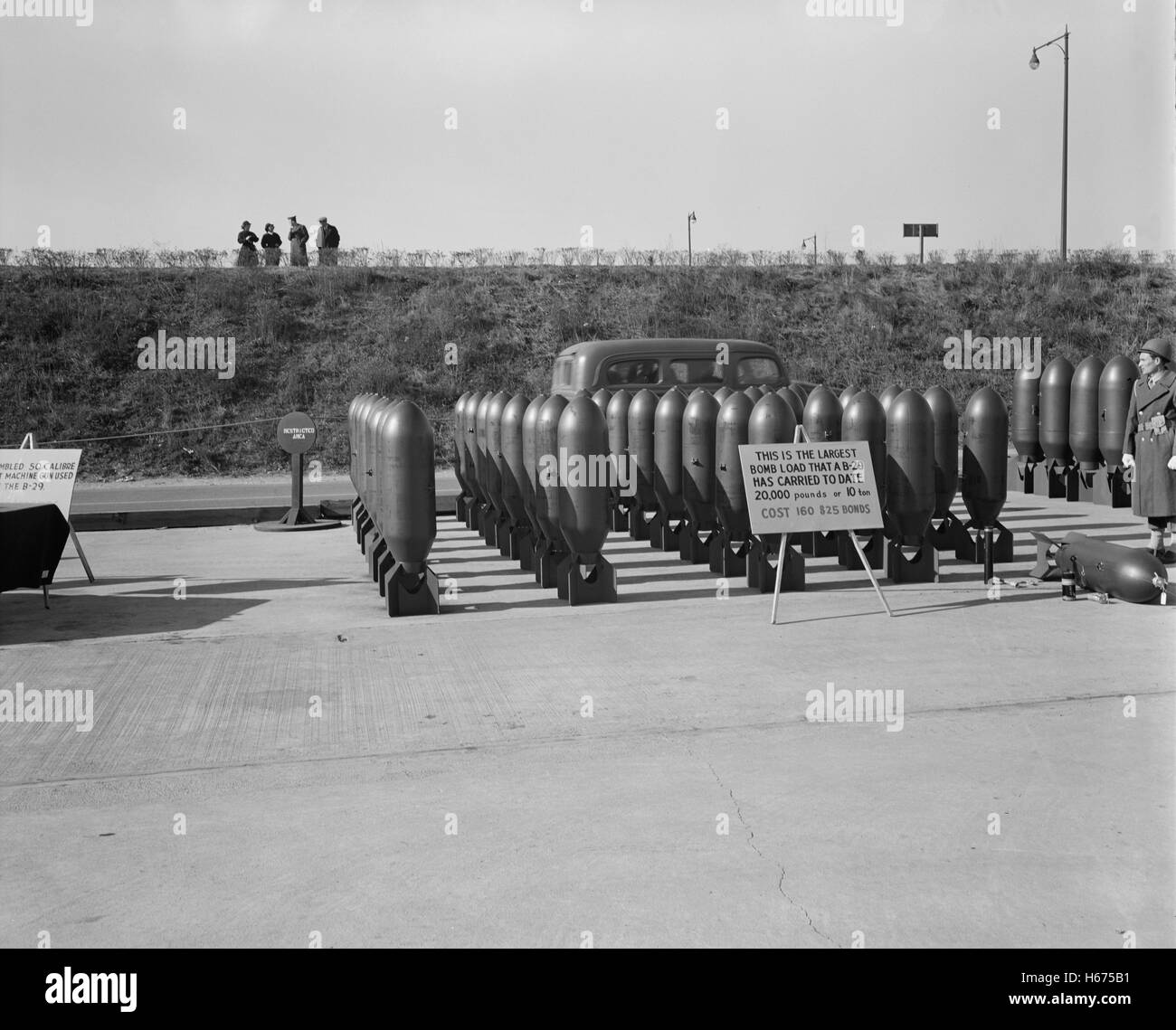 B-29 Super Fortress de bombes, Washington DC, USA, J. Sherrell Lakey pour Office of War Information, Novembre 1944 Banque D'Images