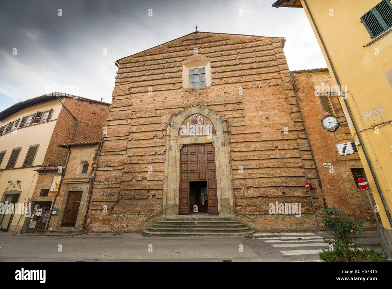 Chiesa di San Domenico, San Miniato, en Toscane, Italie, Europe Banque D'Images