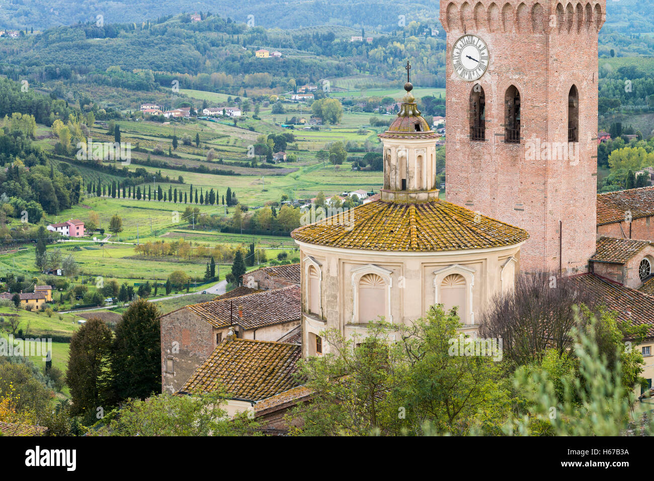 San Miniato, en Toscane, Italie, Union européenne, Europe Banque D'Images