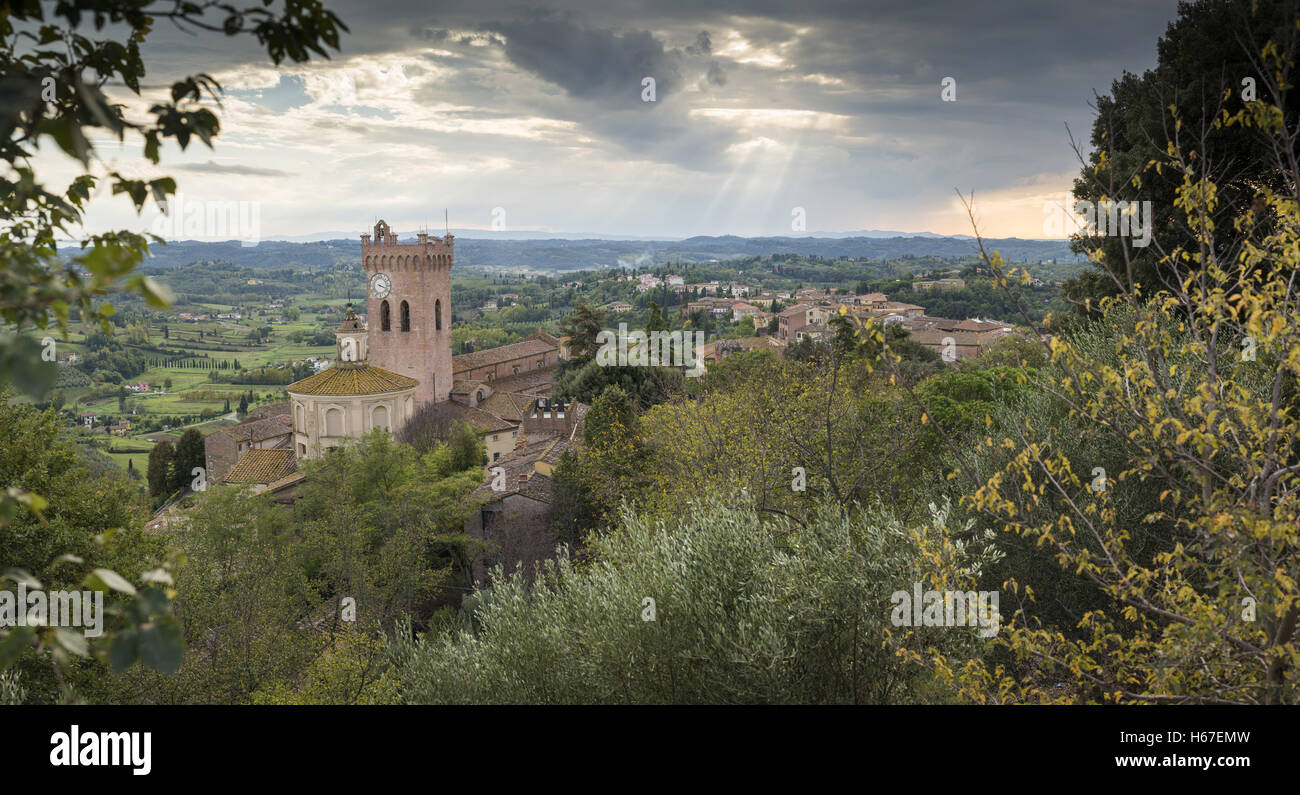 San Miniato, en Toscane, Italie, Union européenne, Europe Banque D'Images