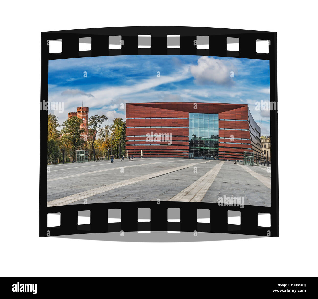 La National Music Forum a été ouvert le 4 septembre 2015. Il a été conçu par Stefan Kurylowicz, Wroclaw, Pologne, Europe Banque D'Images