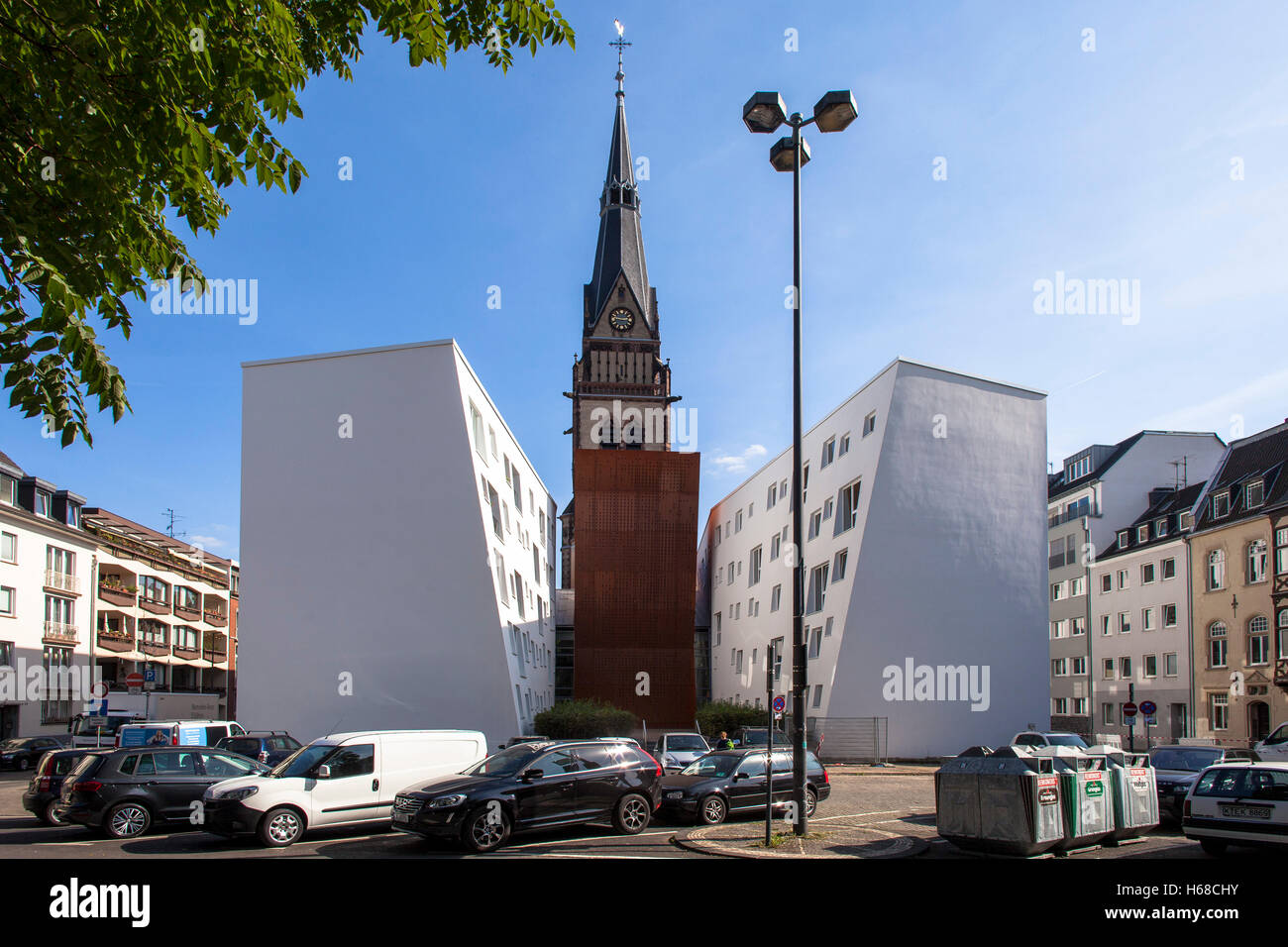 Allemagne, Cologne, l'église Christ protestant dans le quartier belge. Banque D'Images