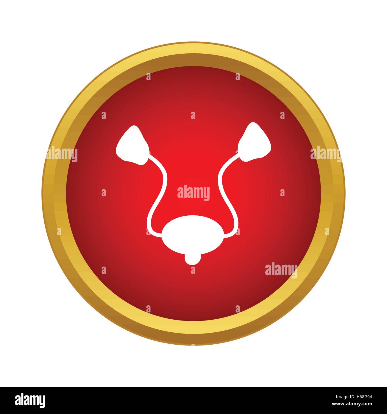 L'icône des membranes, le style simple Illustration de Vecteur