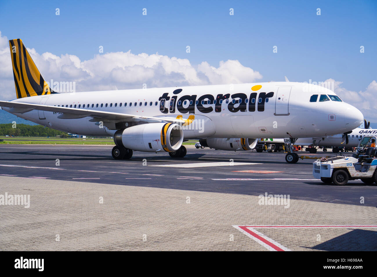Un TigerAir jet Banque D'Images