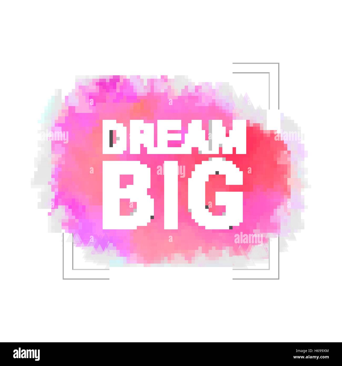 Inspirational Quote Vector Illustration de l'affiche. Lettres de motivation. Modèle de typographie. Illustration de Vecteur