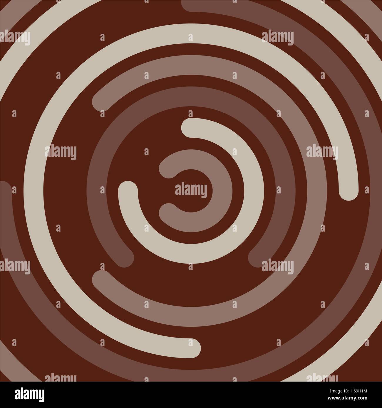 Vector abstract background du tourbillon de chocolat Illustration de Vecteur