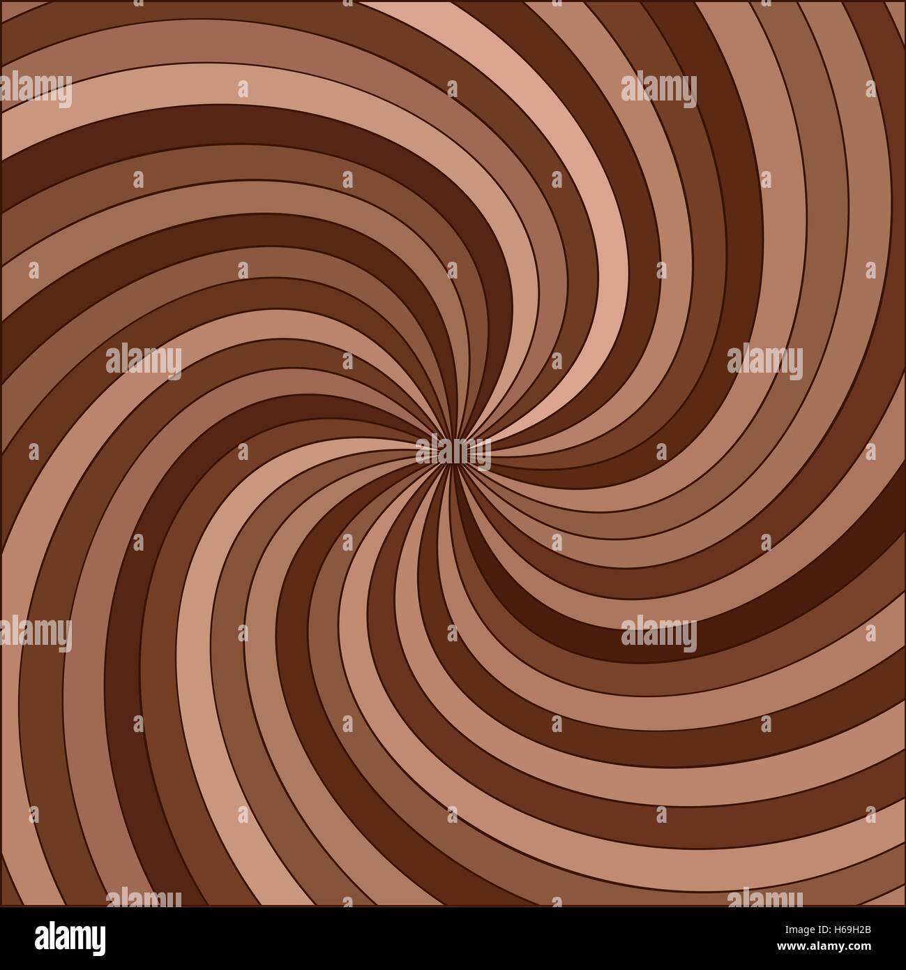 Vector abstract background du tourbillon de chocolat Illustration de Vecteur