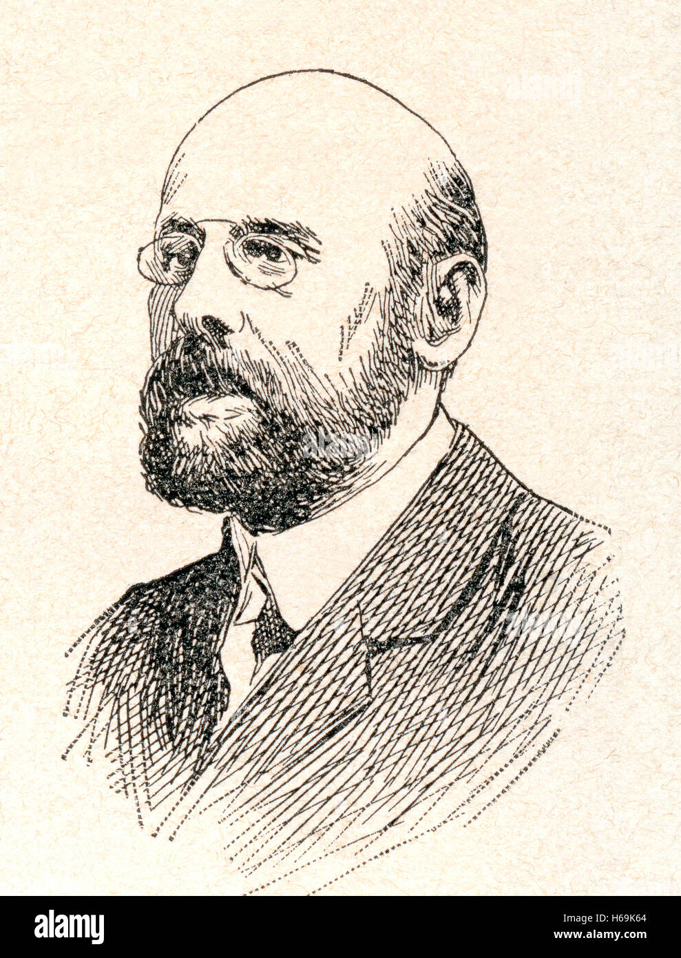 Luis Alfredo Eusebio Telesforo José Escobar y Ramírez, 2e marquis de Valdeiglesias, 1854 - 1949. L'espagnol, avocat, homme politique conservateur, le sénateur, journaliste et écrivain. Banque D'Images