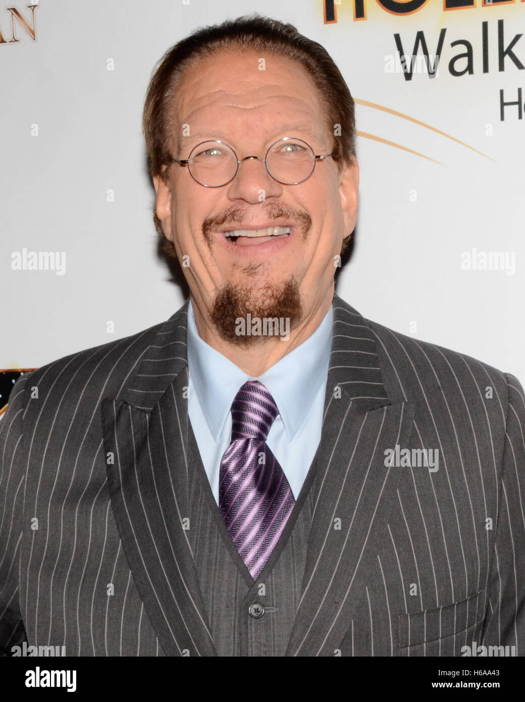 Los Angeles, Californie, USA. 25 octobre, 2016. Penn Jillette assiste à la Hollywood Walk of Fame au complexe Taglyan le 25 octobre 2016 à Los Angeles, Californie. Crédit : l'accès Photo/Alamy Live News Banque D'Images