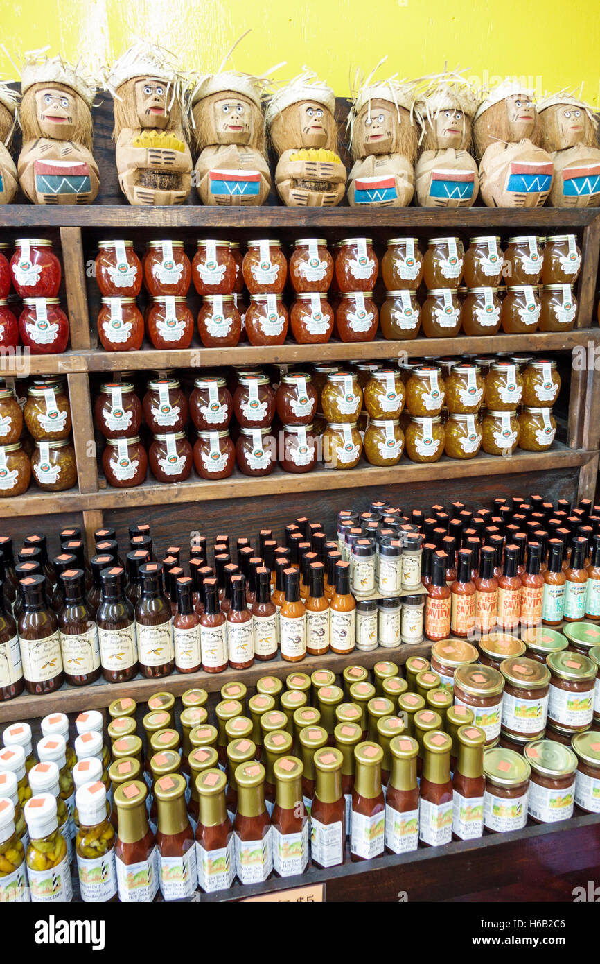 Florida Palm Coast, Indian River fruit, stand de bord de route, vendeur vendeurs vendre, stall stands stand marché, produit, vente, afficher sal Banque D'Images