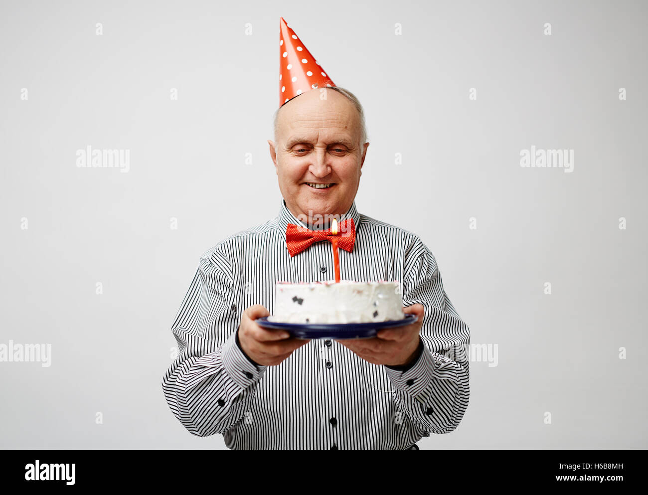 Gâteau pour anniversaire Banque D'Images