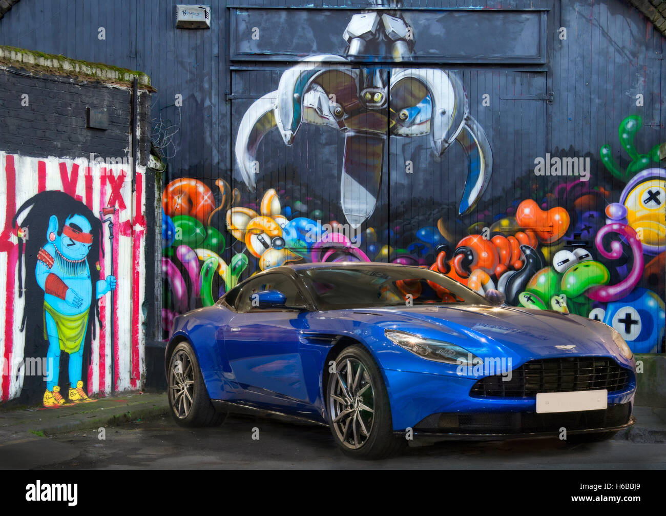 Aston Martin DB11 Edition 2016 Lancement Banque D'Images