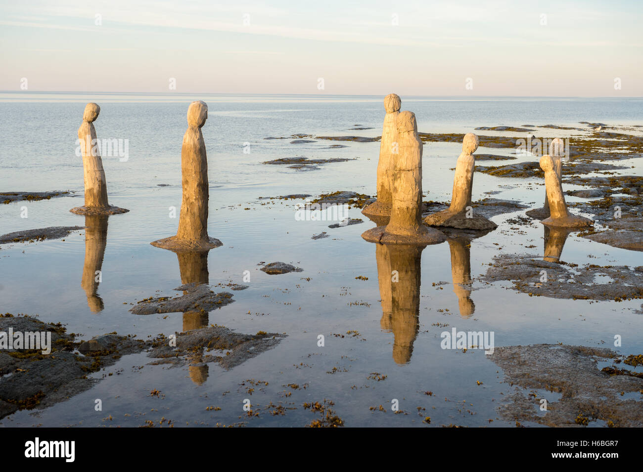 Le Grand Rassemblement de Marcel Gagnon de Sainte-Flavie, Québec, Canada Banque D'Images
