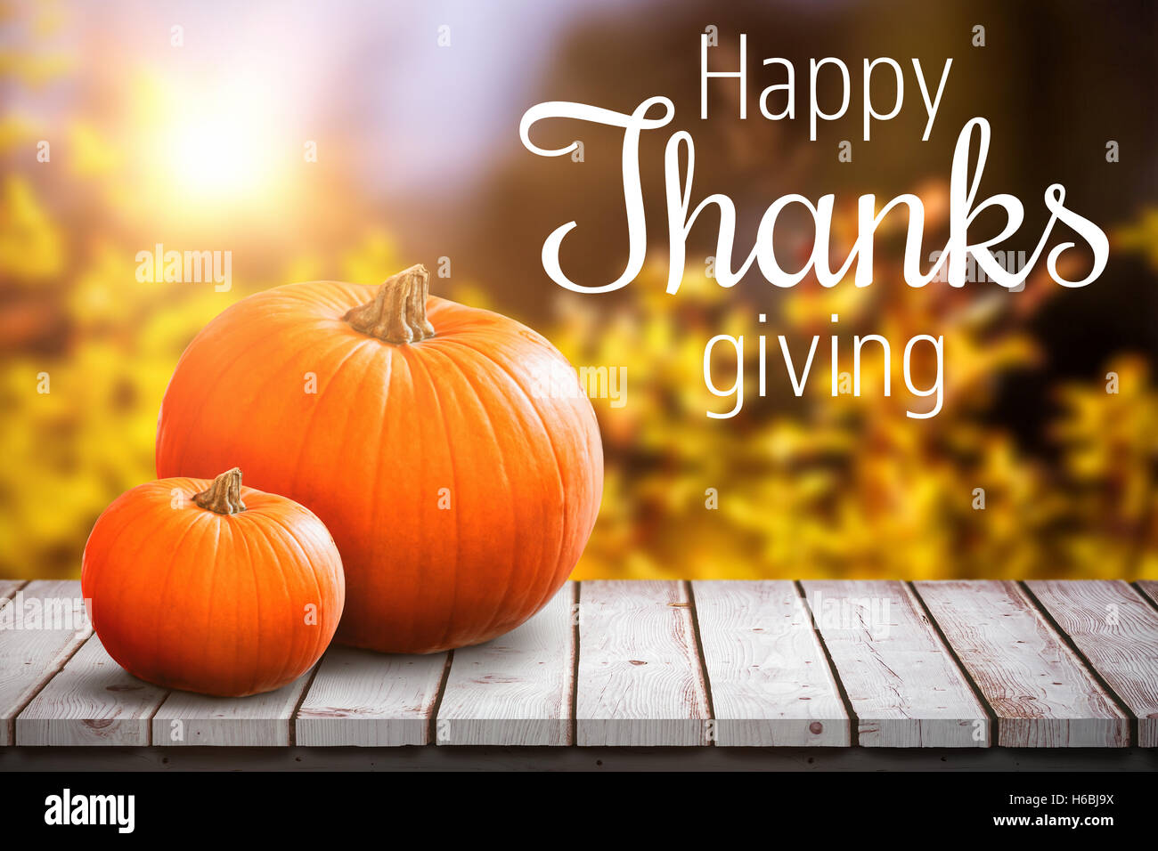 Image composite du texte message d'action de grâce Banque D'Images