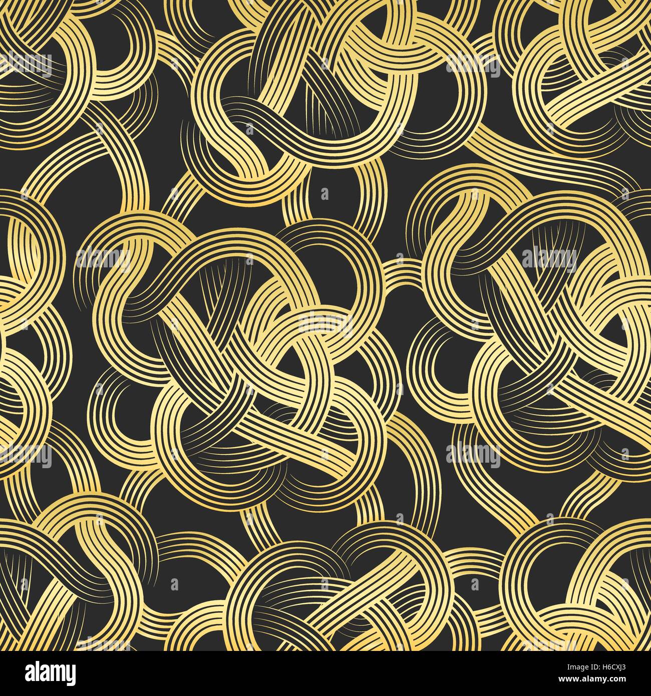 Golden stripes pattern sans effort. Vector illustration Illustration de Vecteur