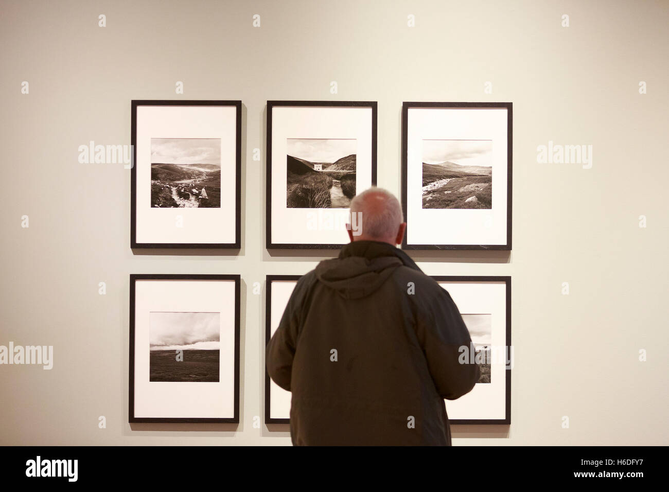 Edinburgh, Royaume-Uni. 27 octobre 2016. Appuyez sur Voir Scottish National Portrait Gallery afficher nouvelle exposition du 29 octobre 2016 au 30 avril 2017 a appelé la photographie de paysage À PARTIR DE LA COLLECTION DU National Galleries of Scotland. Pako Mera/Alamy Live News Banque D'Images