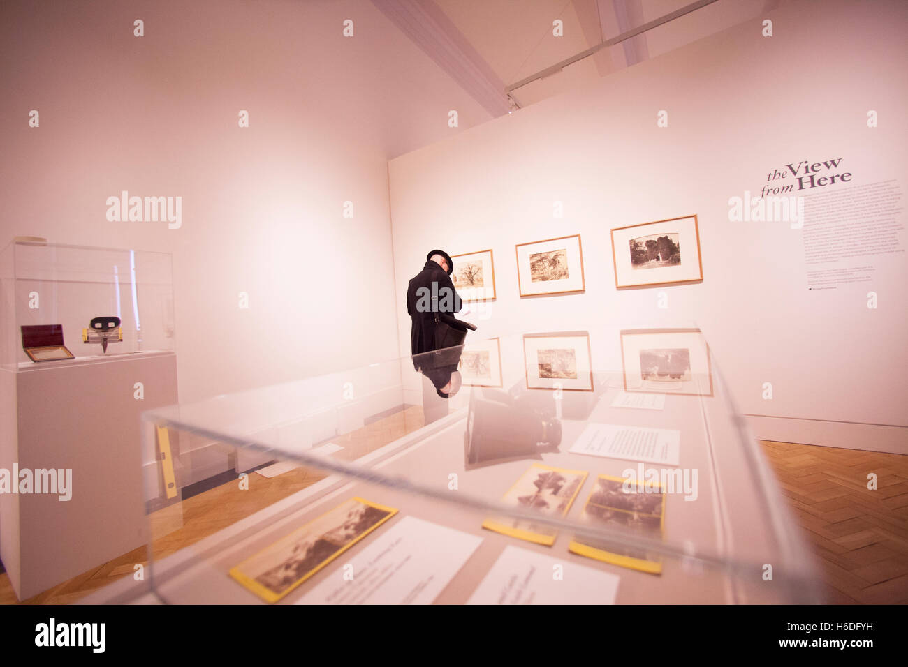 Edinburgh, Royaume-Uni. 27 octobre 2016. Appuyez sur Voir Scottish National Portrait Gallery afficher nouvelle exposition du 29 octobre 2016 au 30 avril 2017 a appelé la photographie de paysage À PARTIR DE LA COLLECTION DU National Galleries of Scotland. Pako Mera/Alamy Live News Banque D'Images