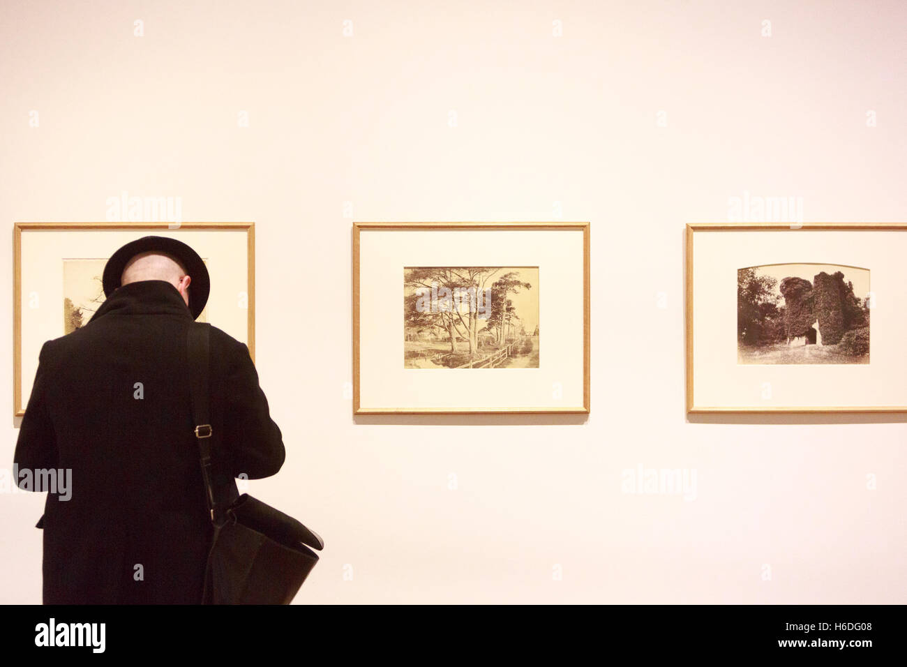 Edinburgh, Royaume-Uni. 27 octobre 2016. Appuyez sur Voir Scottish National Portrait Gallery afficher nouvelle exposition du 29 octobre 2016 au 30 avril 2017 a appelé la photographie de paysage À PARTIR DE LA COLLECTION DU National Galleries of Scotland. Pako Mera/Alamy Live News Banque D'Images