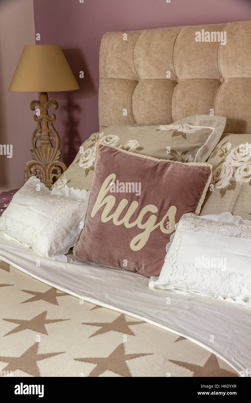 Chambre vieux rose Banque D'Images