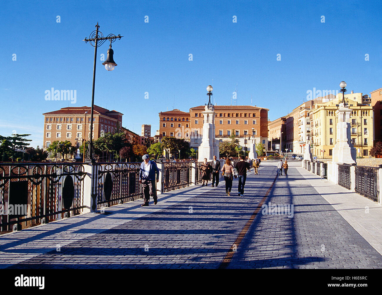 Viaduc. Teruel, Espagne. Banque D'Images