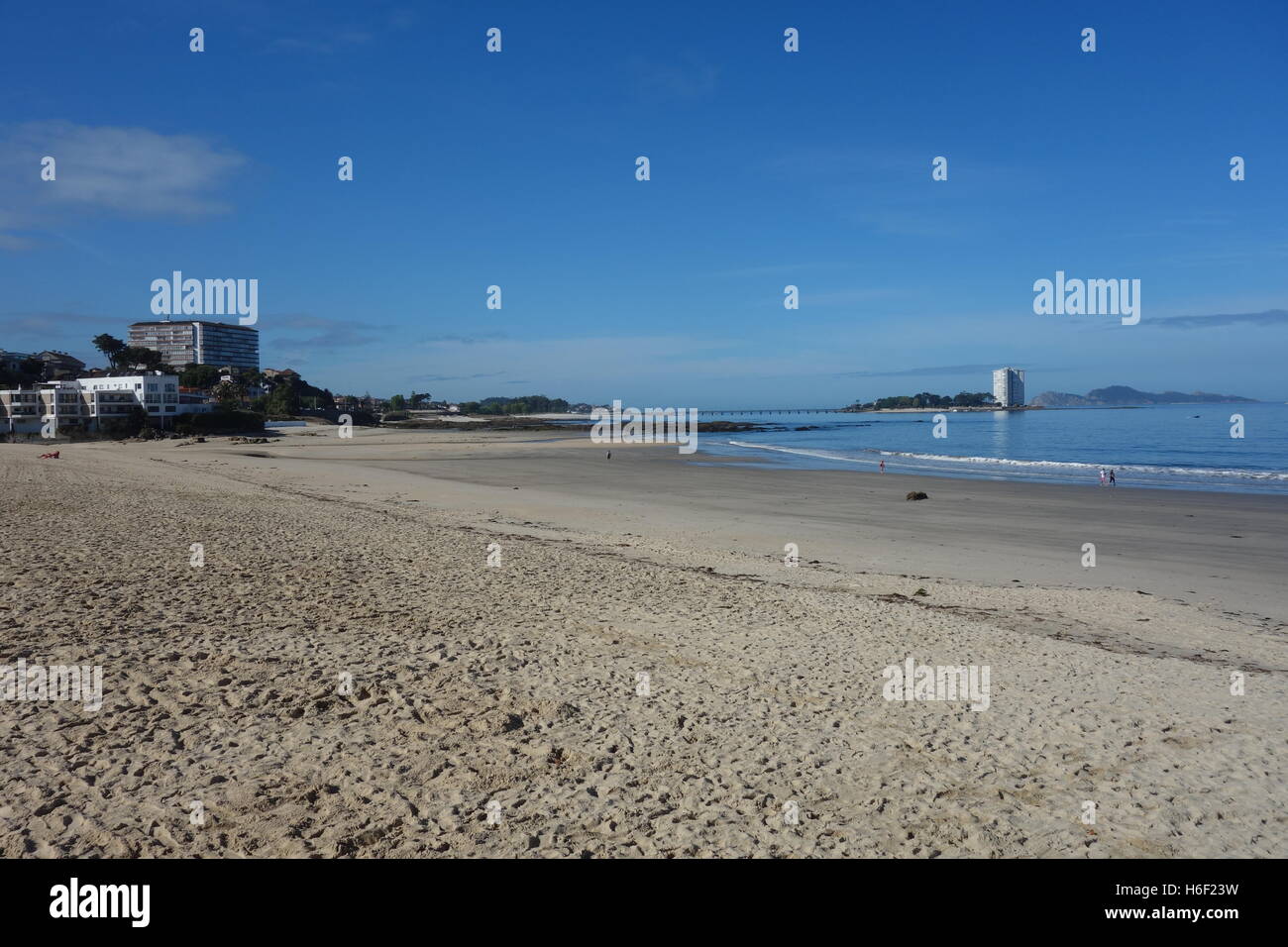 La Plage De Samil Vigo Espagne Photo Stock Alamy