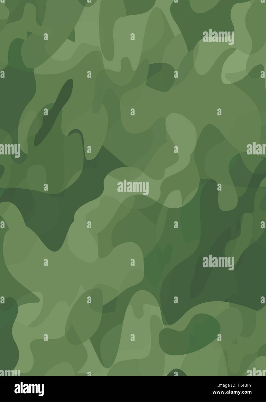 Arrière-plan de la mode camouflage vert Illustration de Vecteur