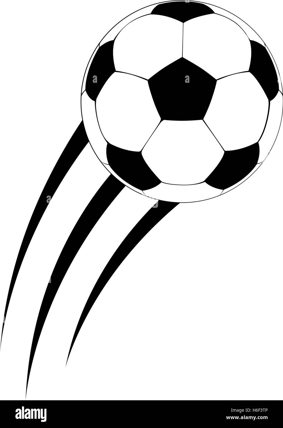 Football ballon vecteur icône isolé illustration design Image Vectorielle  Stock - Alamy