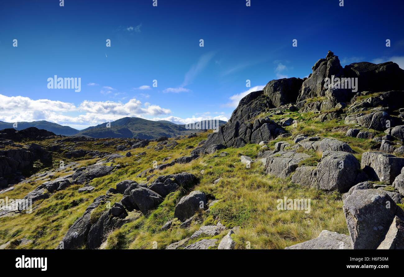 Les collines de Coniston Cold de Pike Banque D'Images