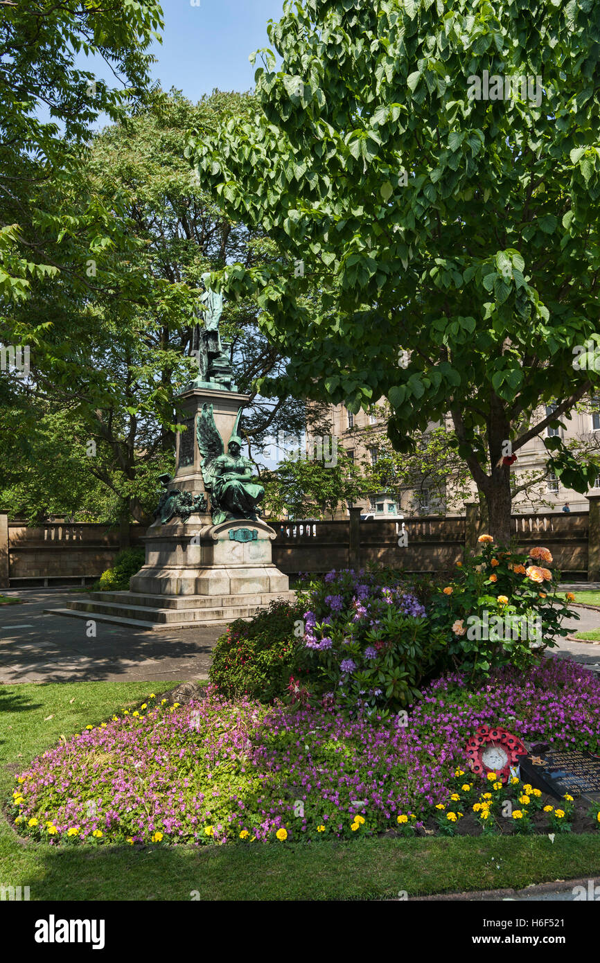 St John's Gardens, Liverpool, Merseyside, Angleterre ; UK Banque D'Images