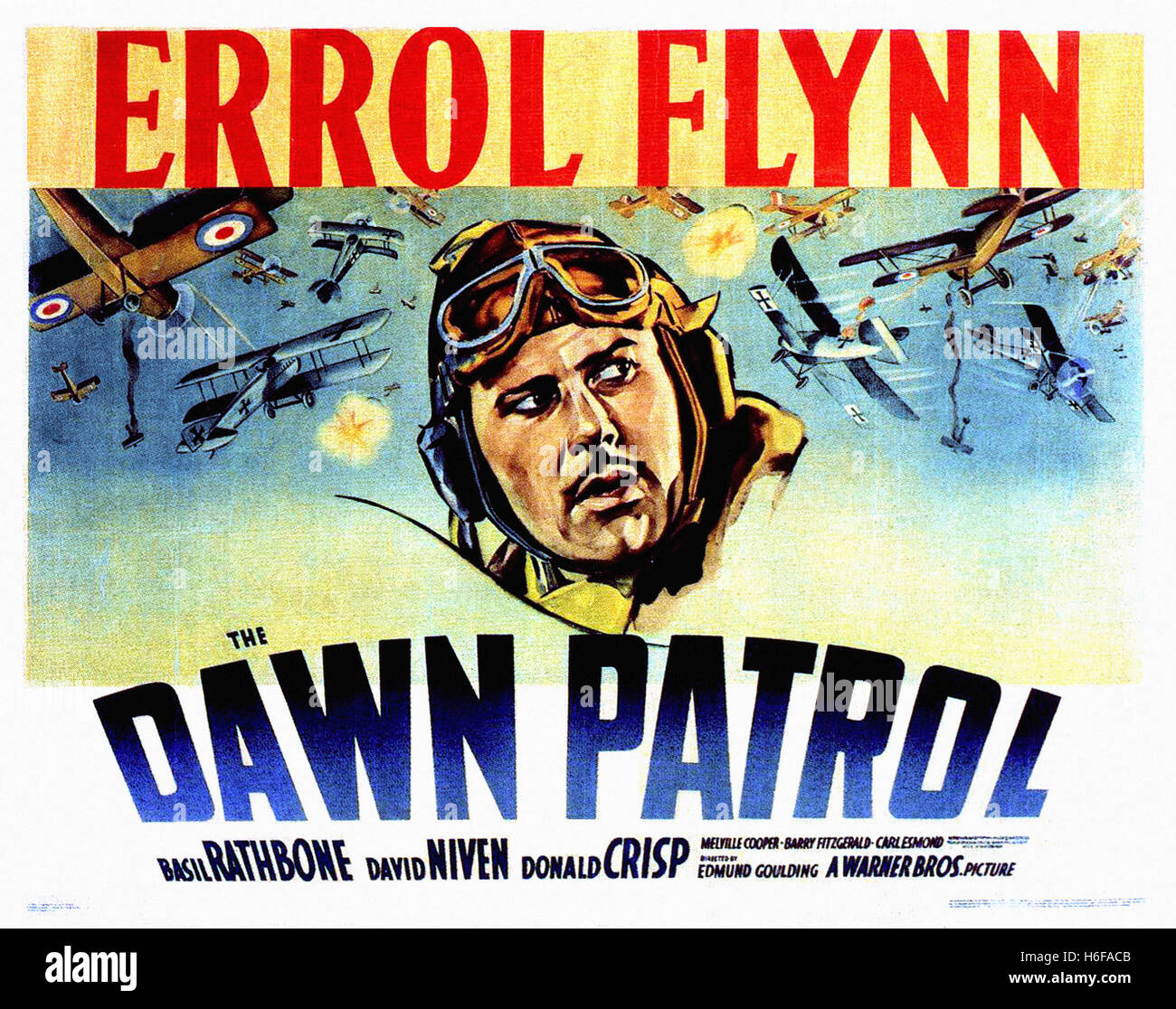 La patrouille de l'aube, (1938) - Movie Poster - Banque D'Images