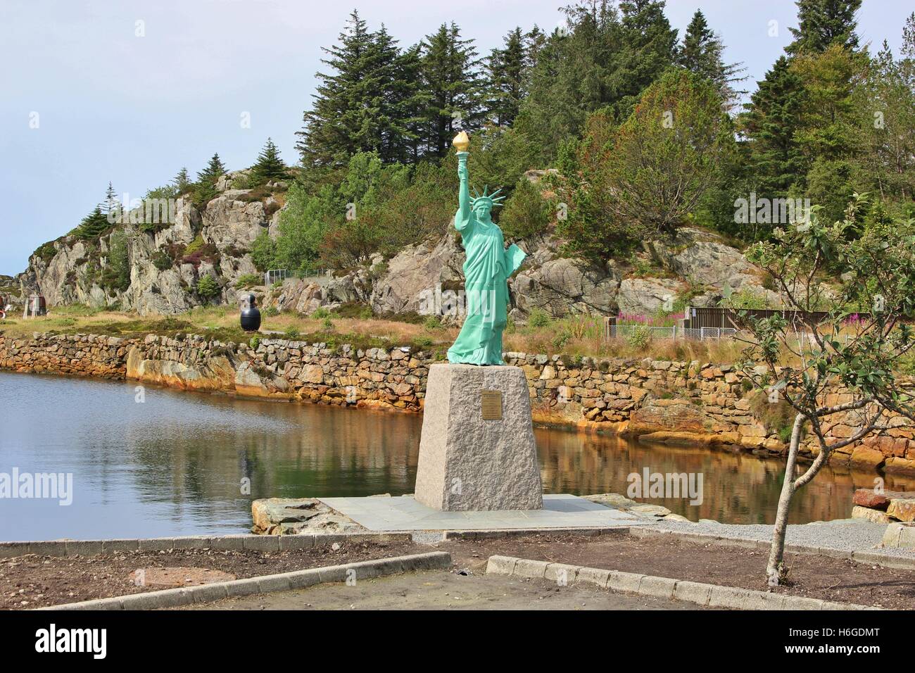 Réplique de la statue de la